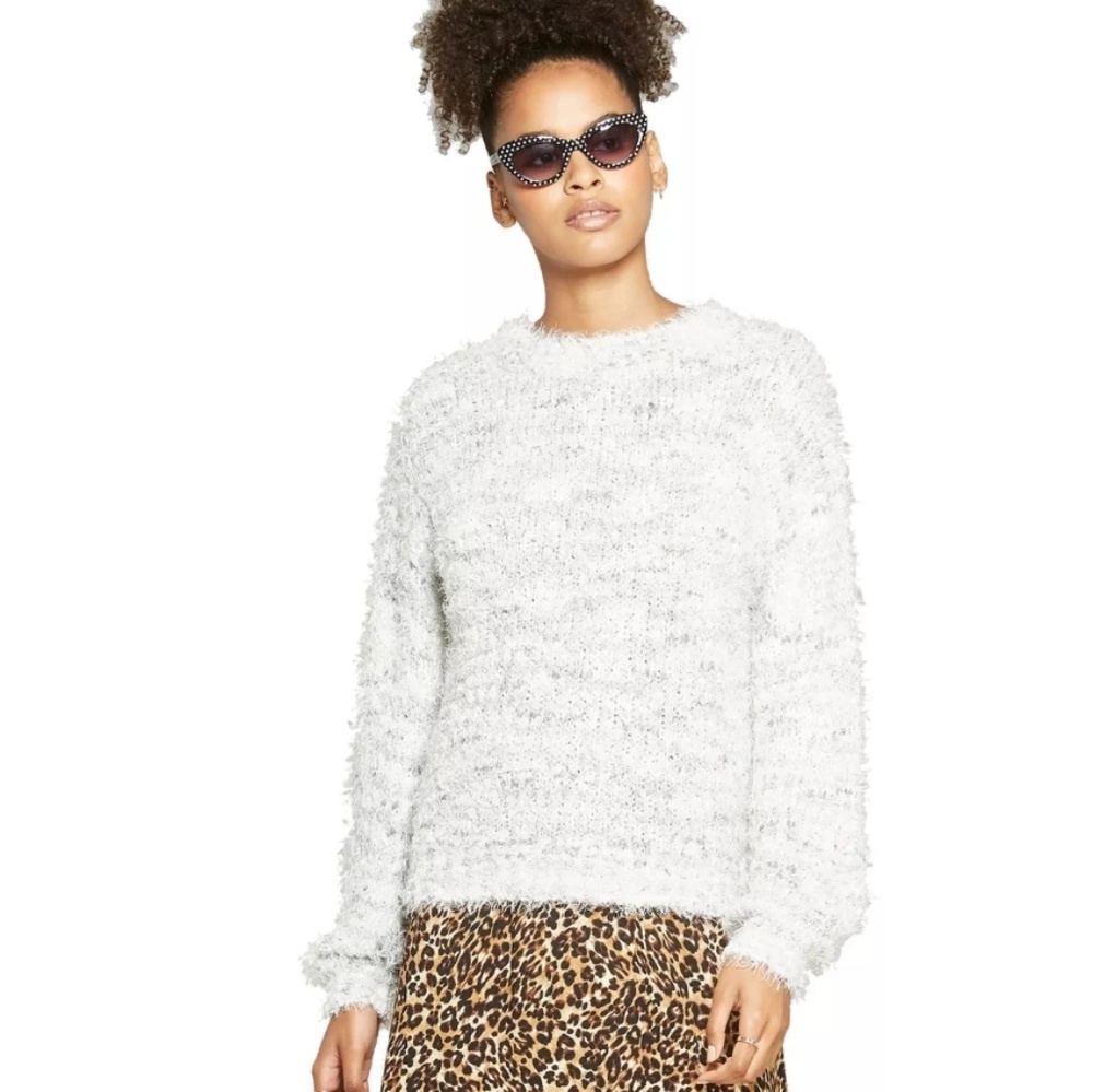 Wild Fable Fuzzy Eyelash Sweater